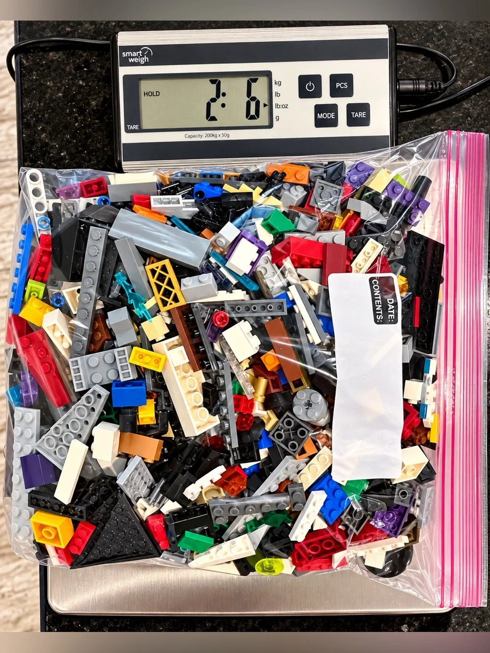 🧱 LEGO Building Blocks 2 LB 6 OZ Mixed Bulk Lot Vehicle Parts Specialty Pieces